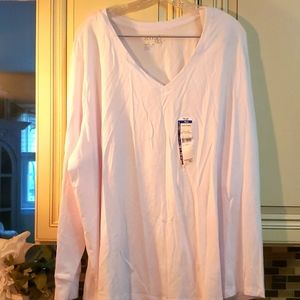 NWT White plus size top